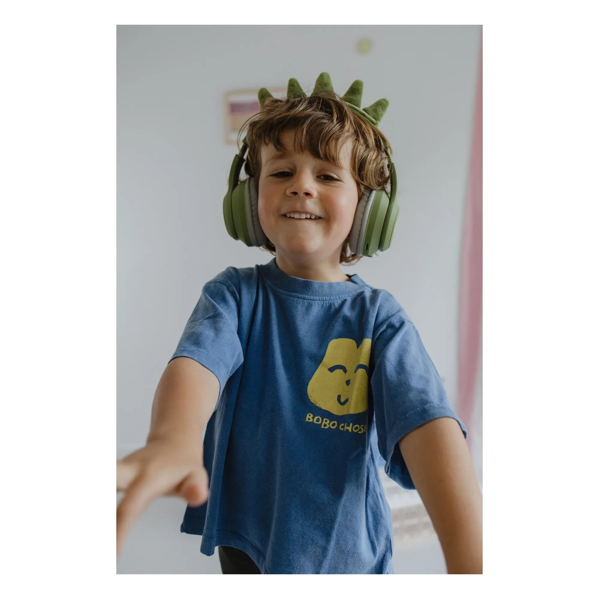 Kidywolf - Dinosaur Headphones | Green