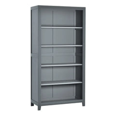 Laurette - Parisian Bookshelf - Dark Gray | Medium Gray