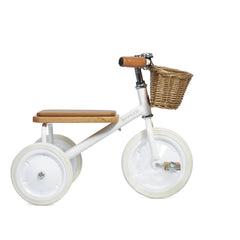 Banwood - Metal and Wooden Three-Wheel Bicycle | White