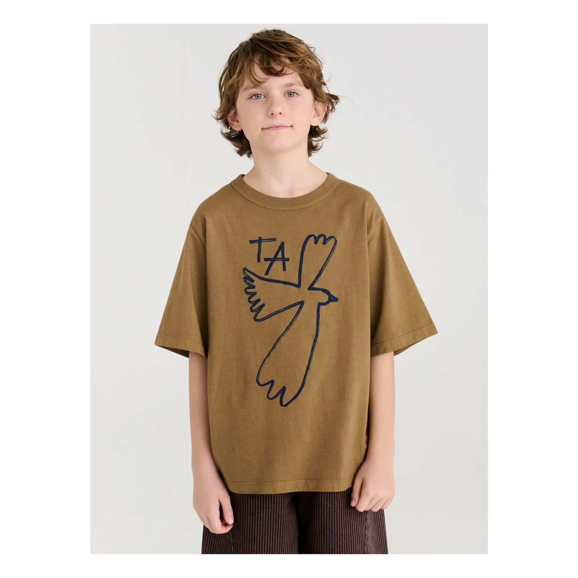 True Artist - T-shirt N°5 Organik pamuk | Kahverengi