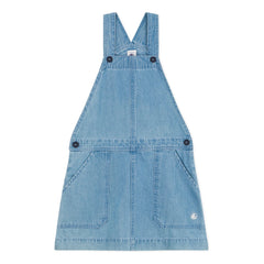 Petit Bateau - Meduse Denim Romper Dress | Denim Blue