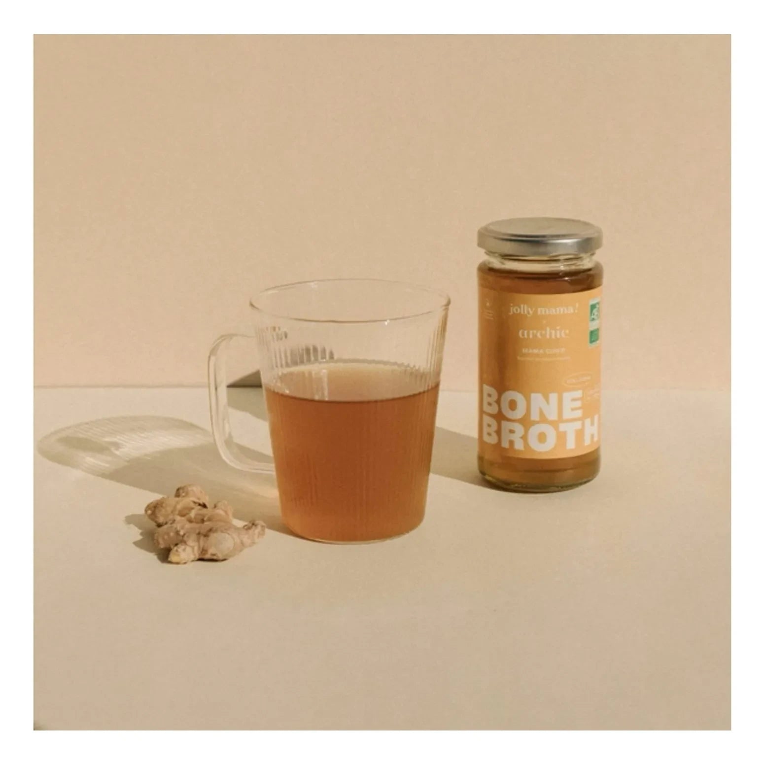 Jolly Mama - Mama Cider Chicken Bone Broth - 6 x 240 ml Bone Broth