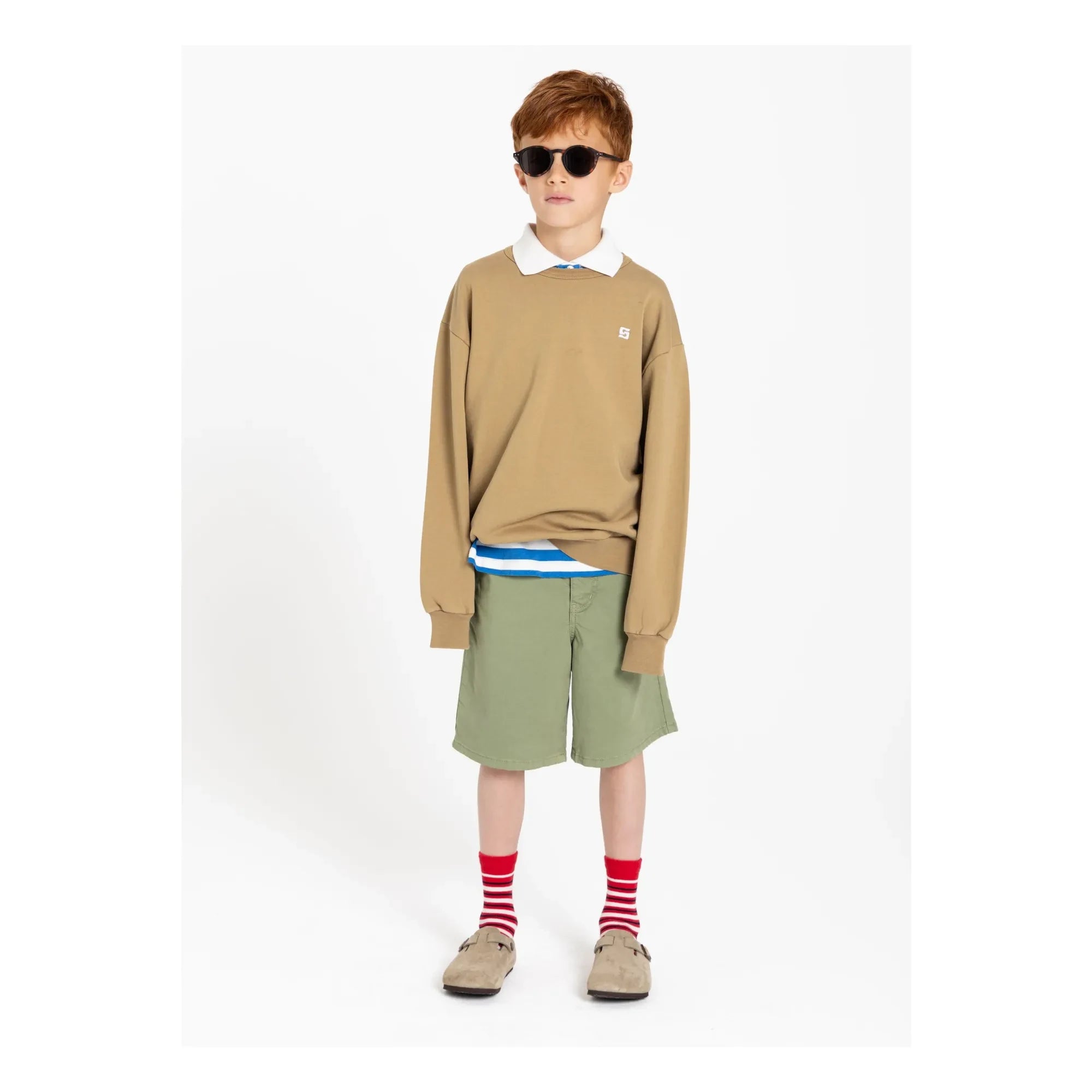 Smallable Kid - Skye Chino Shorts | Khaki