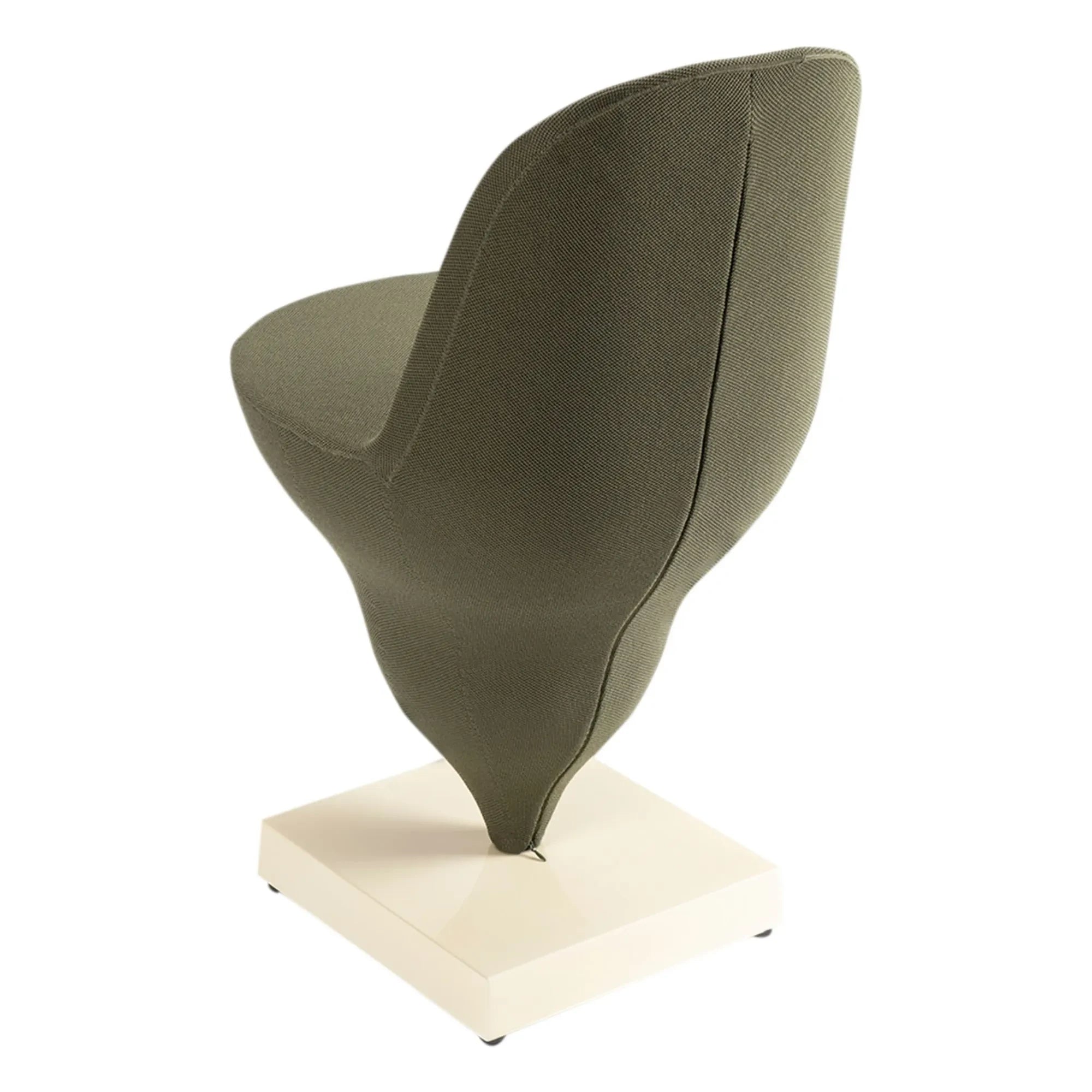 Moustache - Cream-Trimmed Gelato Chair - Jean-Baptiste Fastrez | Khaki