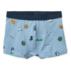 Liewood - 3-Pack Marvin Sport Organic Cotton Boxer Set | Blue