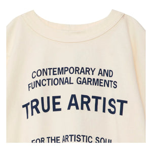 True Artist - N°1 T-shirt Organik pamuk | Krem