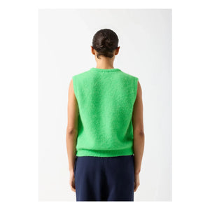 American Vintage - Vitow Wool Sleeveless Sweater | Green