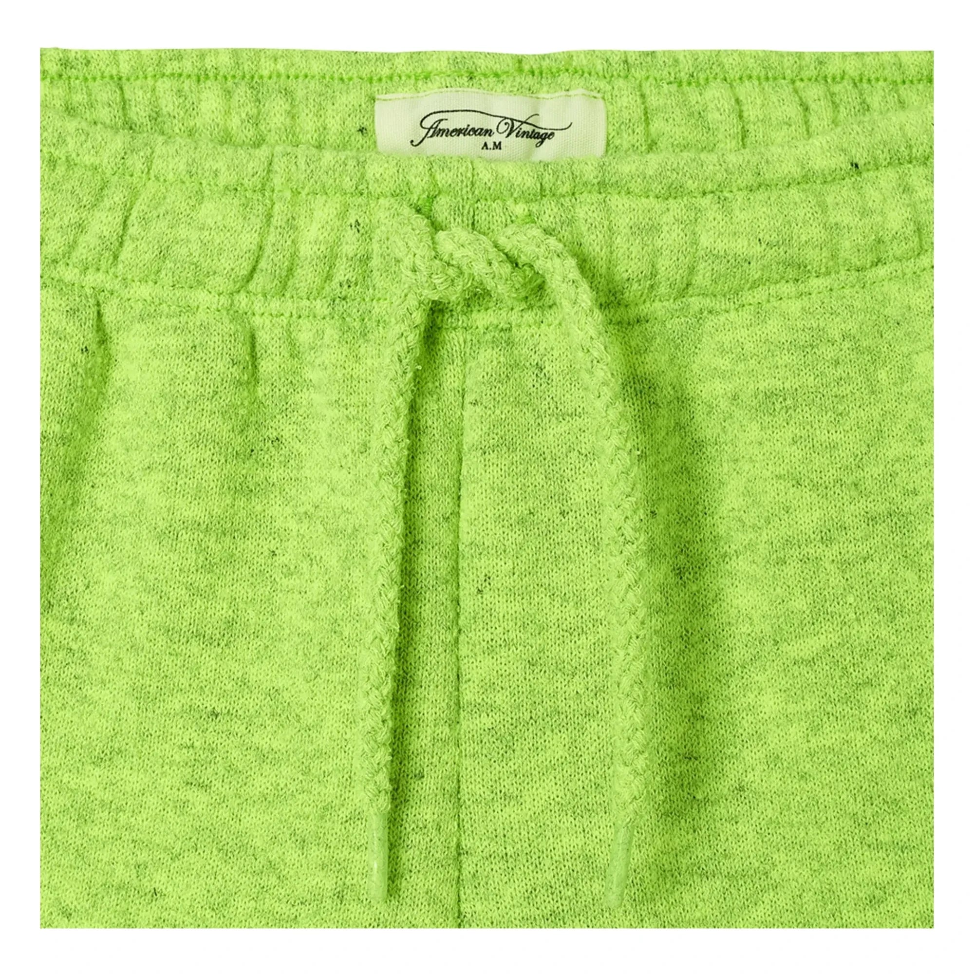 American Vintage - Evona Jogger Shorts | Fluorescent yellow