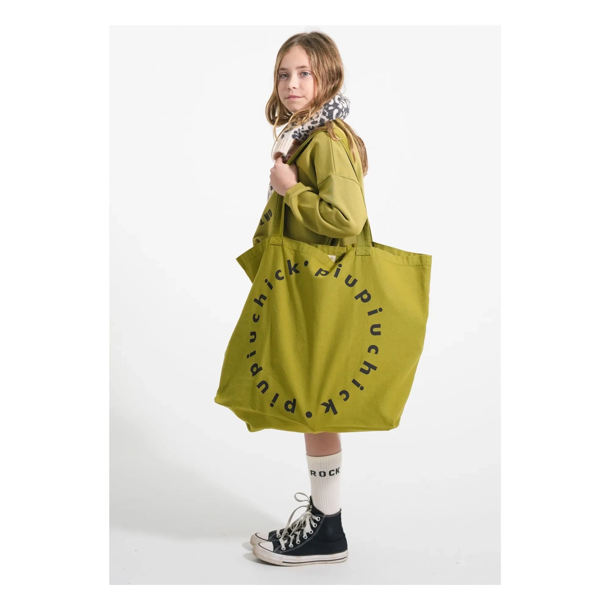 Piupiuchick - Tiger Sweat Organik Pamuk | Zeytin