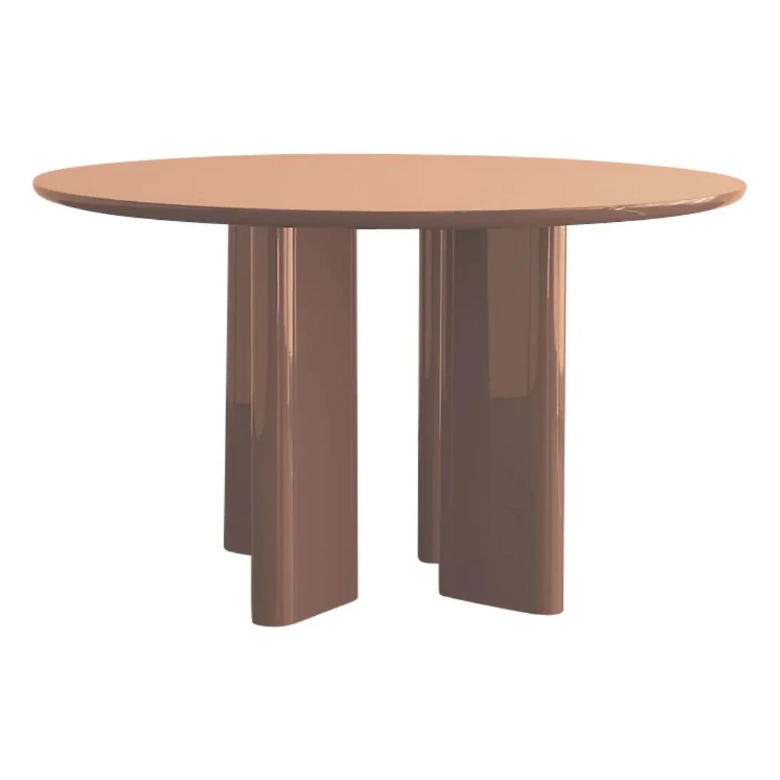 Gabrielle Paris - Joe Lake Round Dining Table | Cranberry