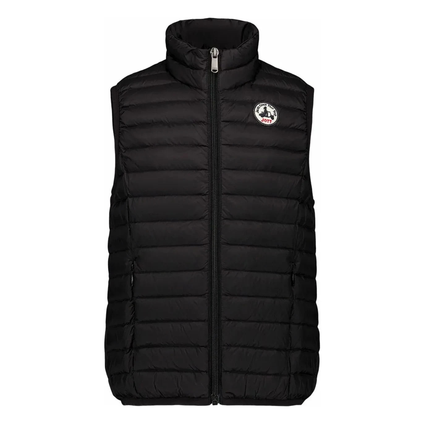 Jott - Zoé Sleeveless Puffer Vest | Black