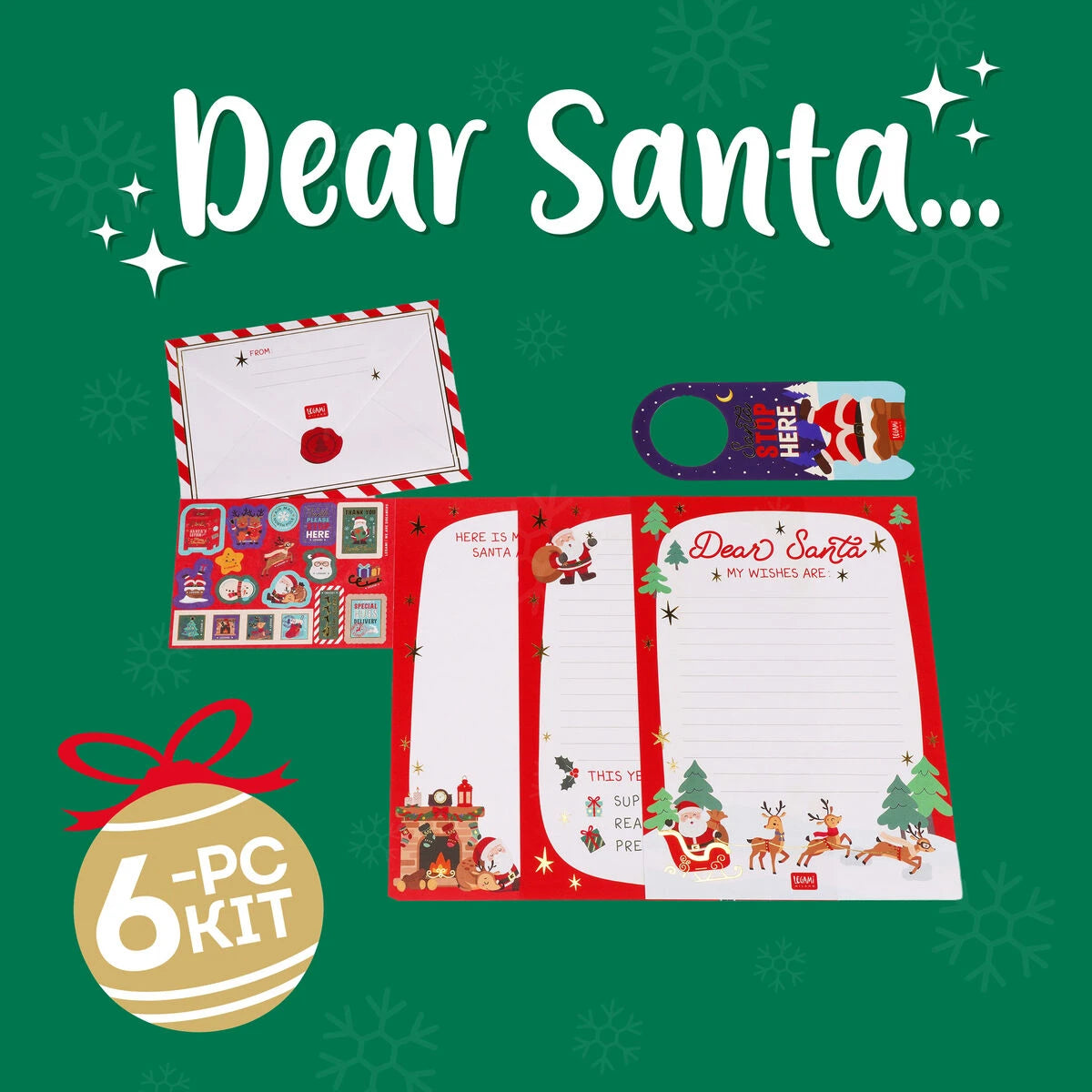 Legami - Santa Claus Letter Kit