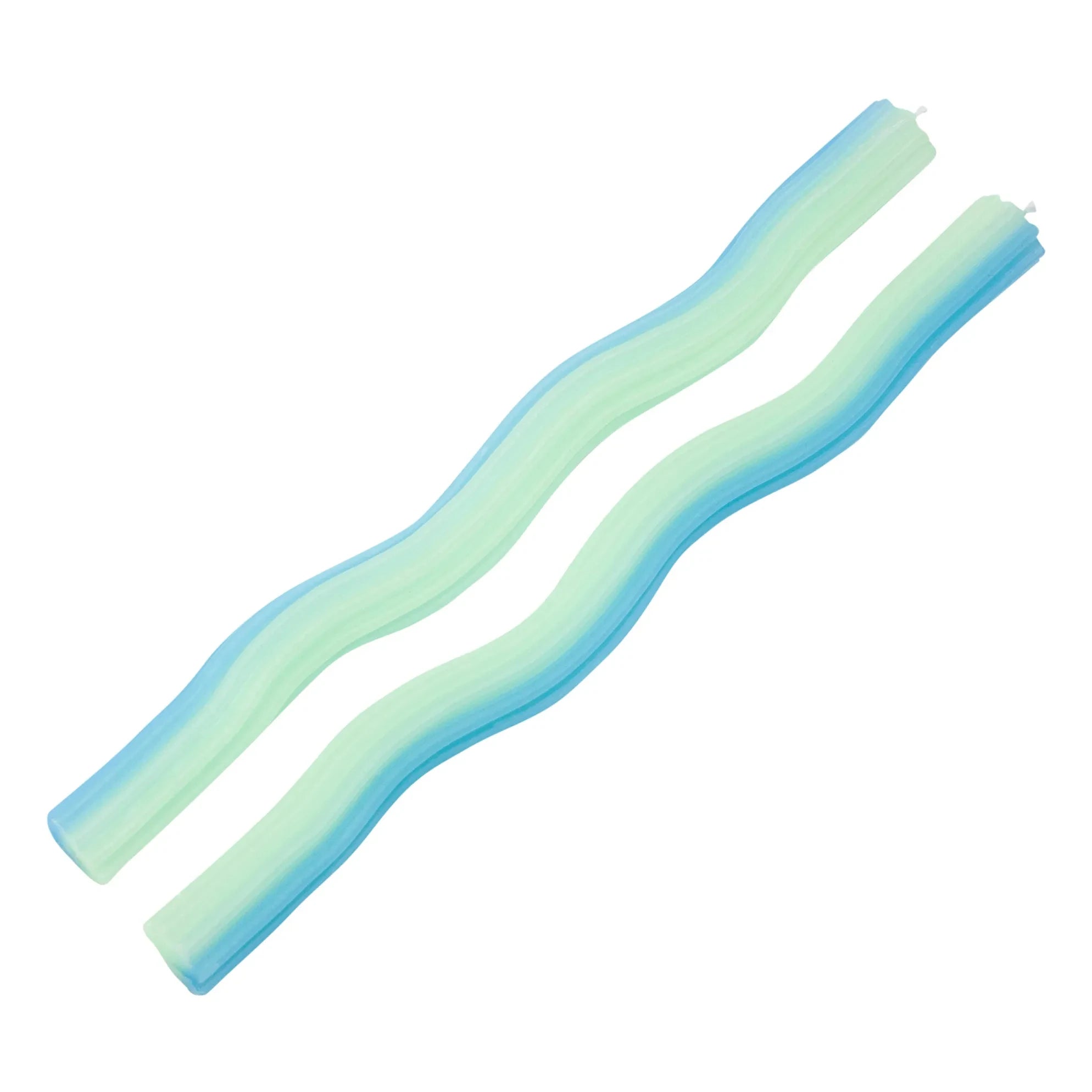 Lex Pott - Wiggle Candles - 2'li Set | Nane Yeşili