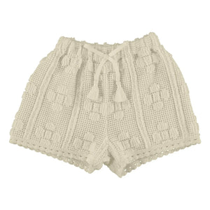 Bebe Organic - Crochet Short Shorts Inez | Ecru