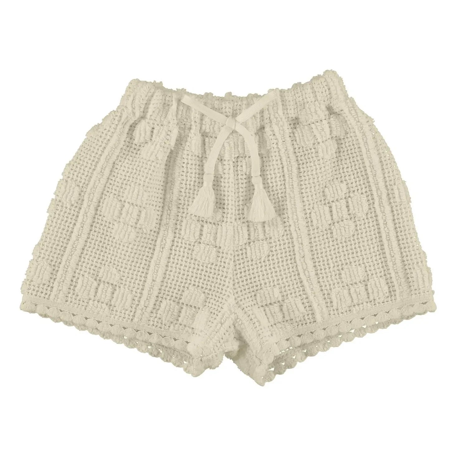 Bebe Organic - Crochet Short Shorts Inez | Ecru