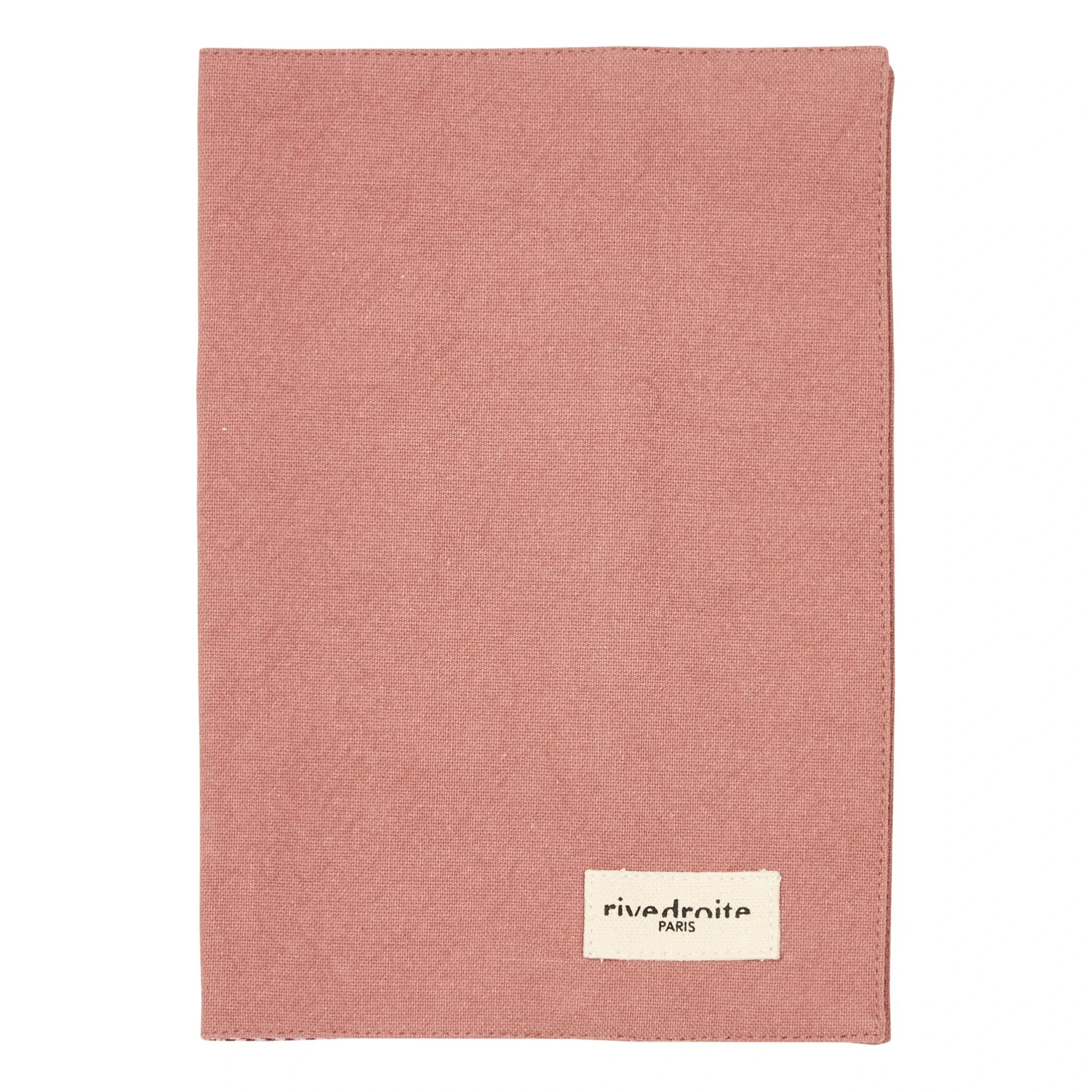 rivedroite - Gabin Recycled Cotton Bookcase Cover | Rosewood