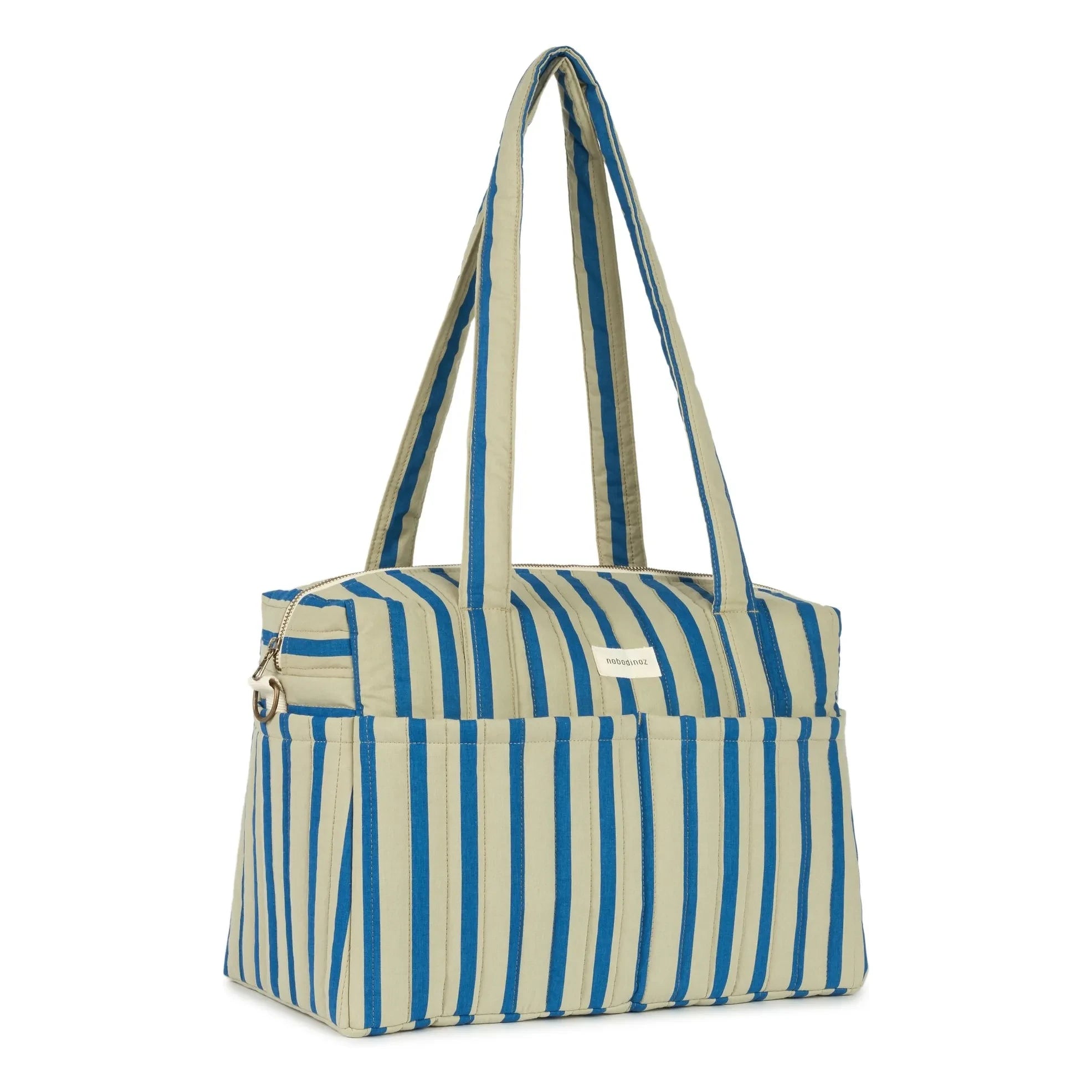 Nobodinoz - Stories stroller bag | Blue