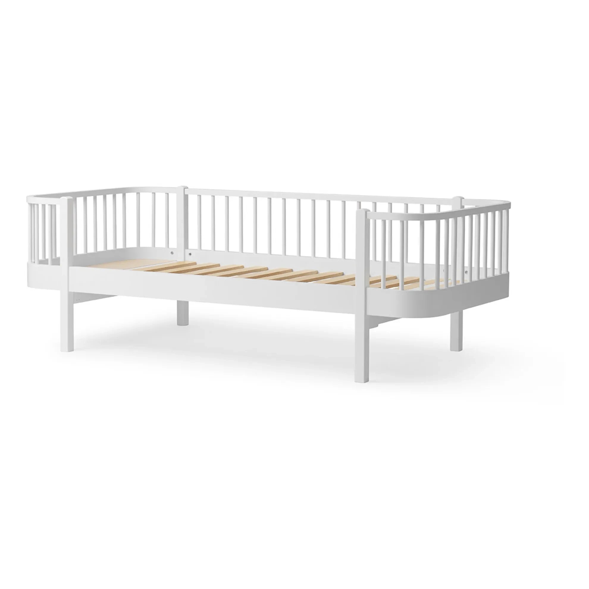 Oliver Furniture - Orijinal Ahşap junior yatak 90x160 cm | Beyaz