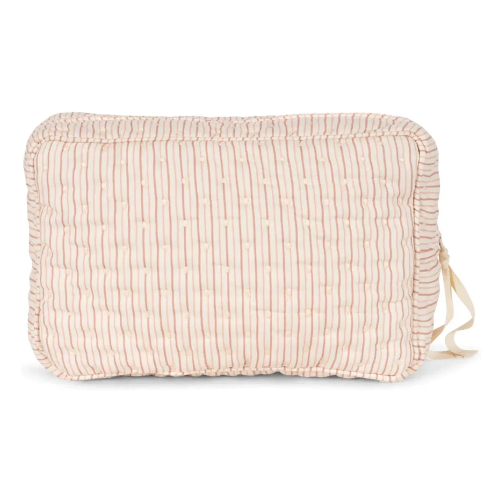 Konges Sløjd - Large Striped Cosmetic Bag | Pink