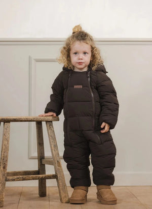 Töastie - Waterproof Faux Fur Hooded Cloud Jacket | Brown