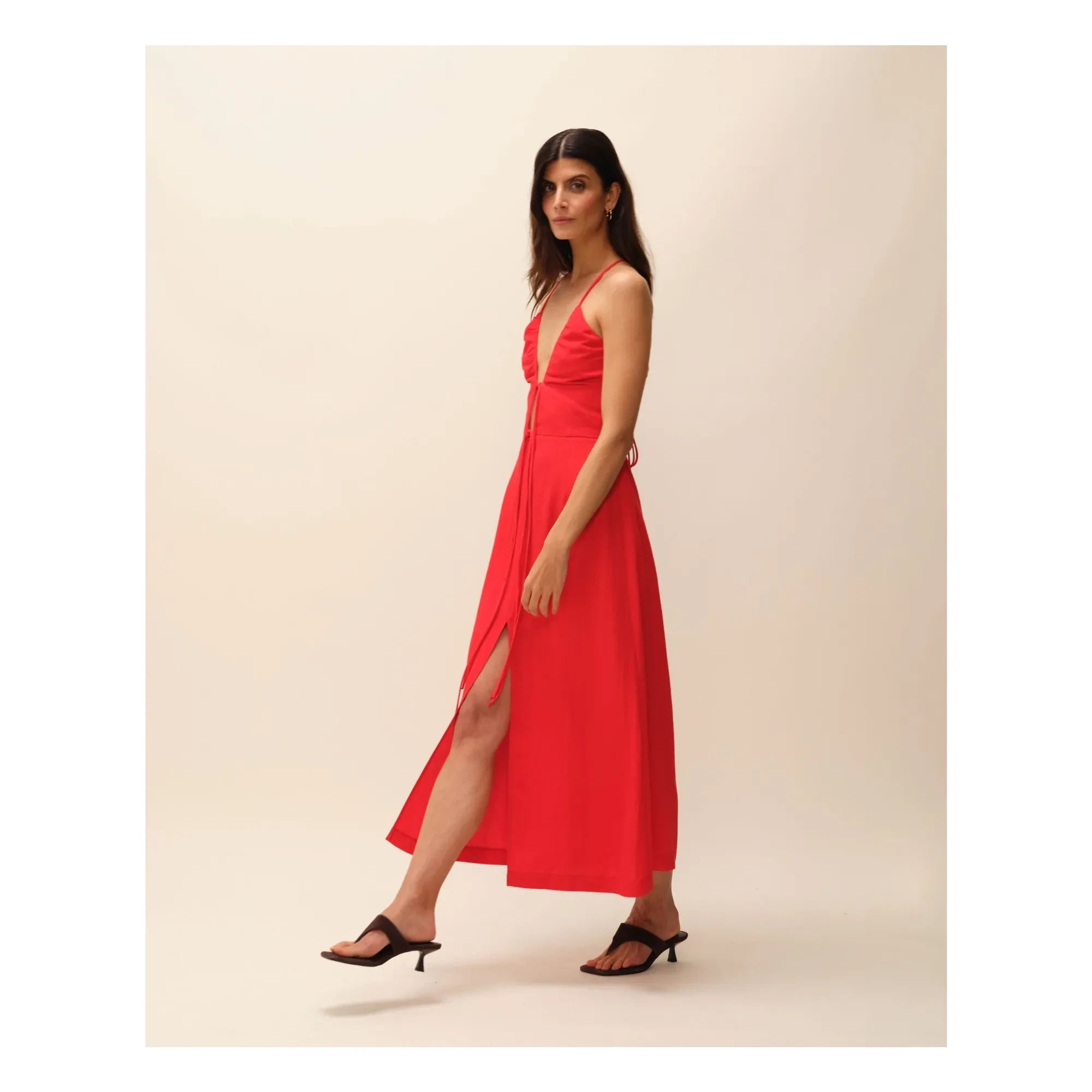 Nitah - Tania dress | Red