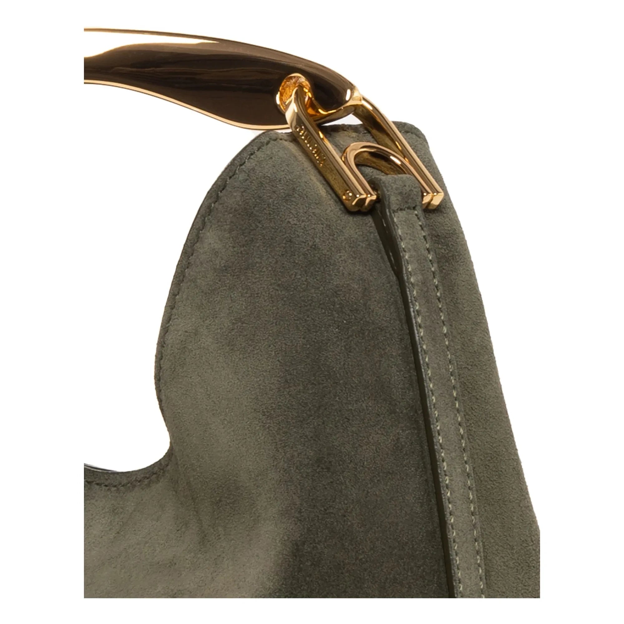 Elleme - Small Boomerang Bag in Grenli Leather | Khaki