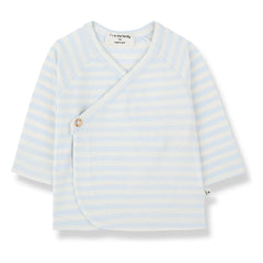1+ in the family - Idara Striped T-Shirt | Light Blue