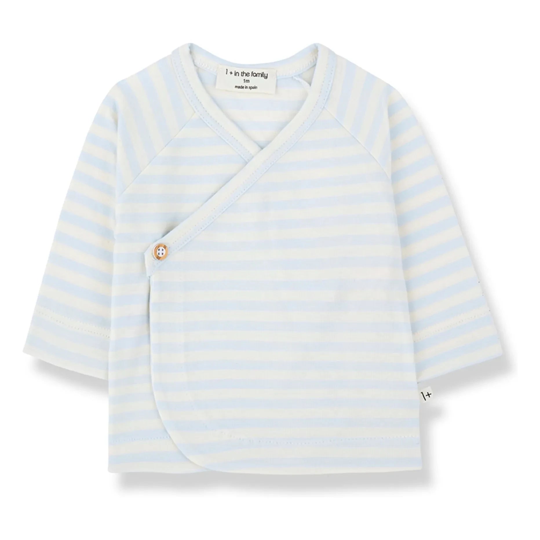 1+ in the family - Idara Striped T-Shirt | Light Blue