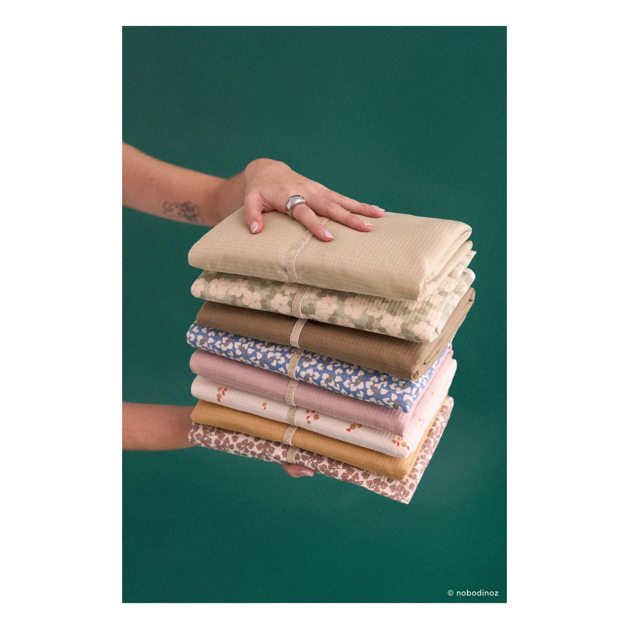 Nobodinoz - Mozart Opera Travel Changing Mat | Olive