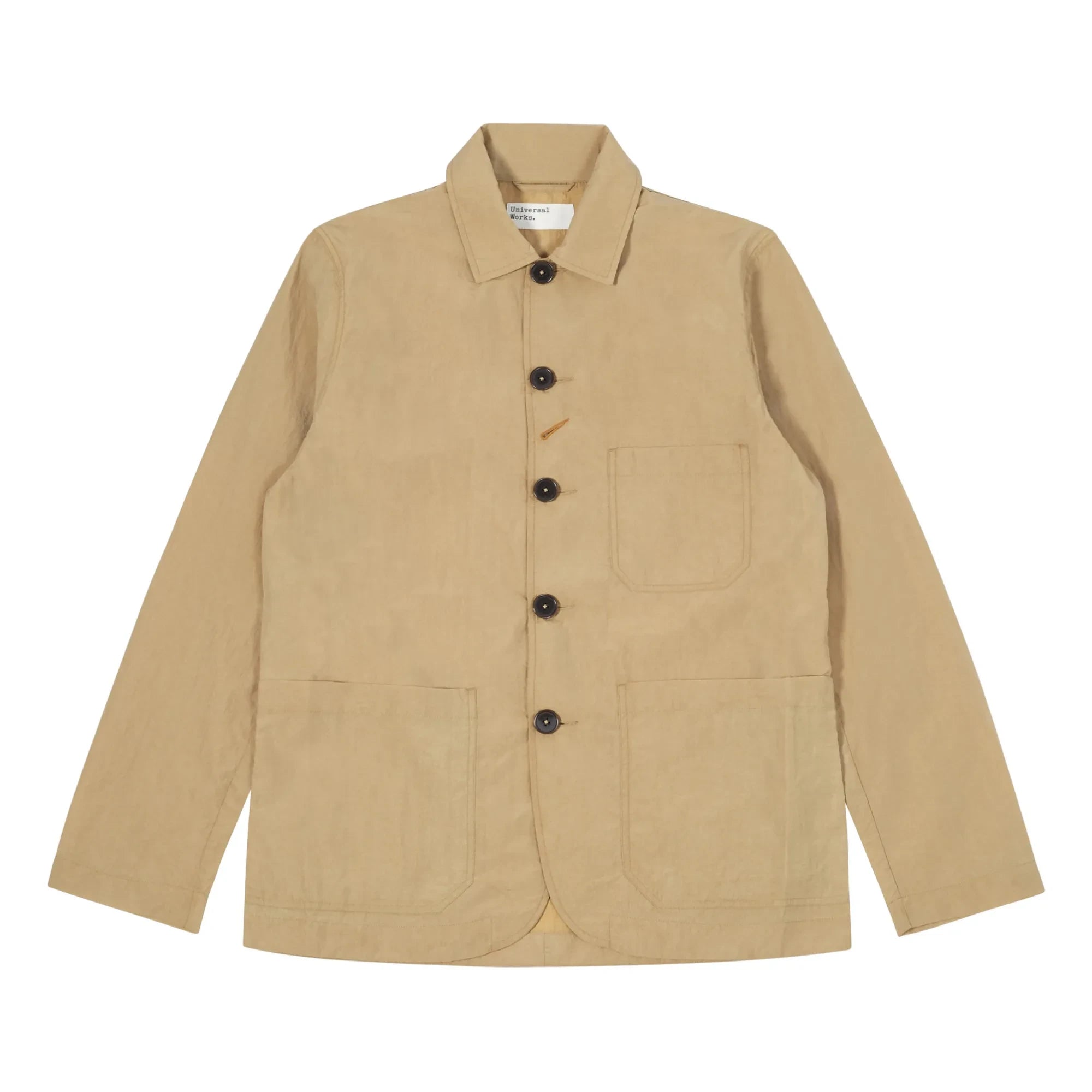 Universal Works - Recycled nylon baker's jacket | Sand