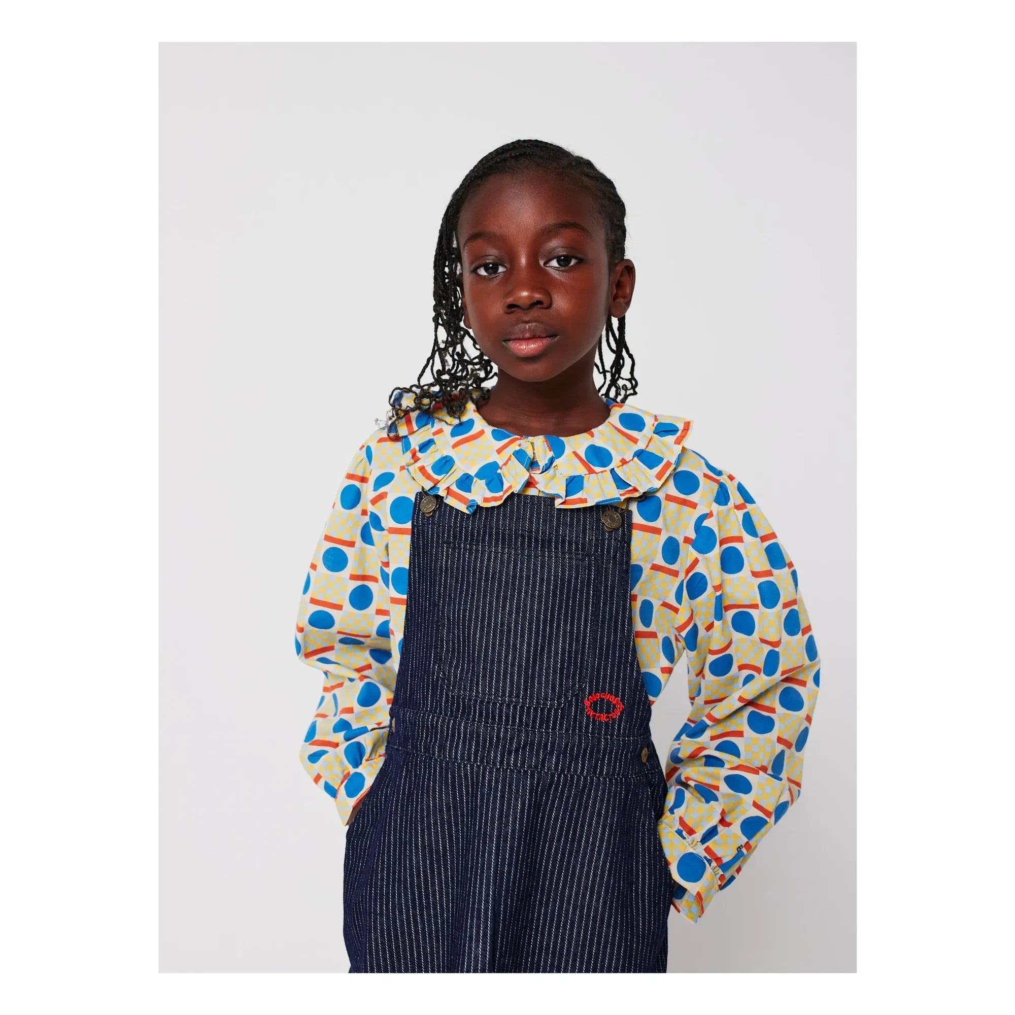 Bobo Choses - Geometric Organic Cotton Blouse | Off-white