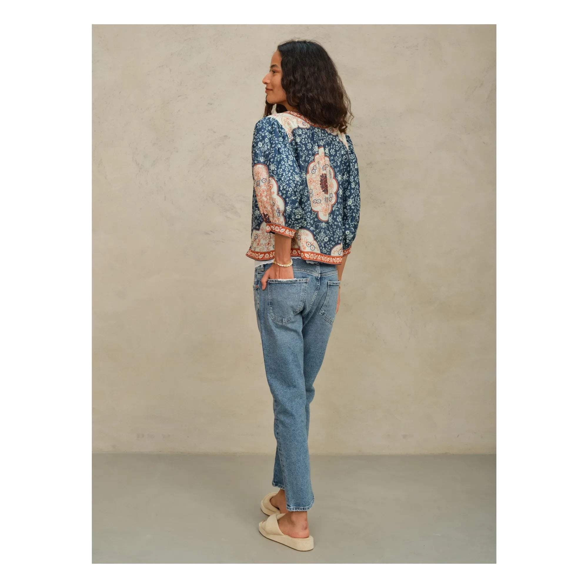 M.A.B.E. - Ursa Cotton Jacket | Indigo