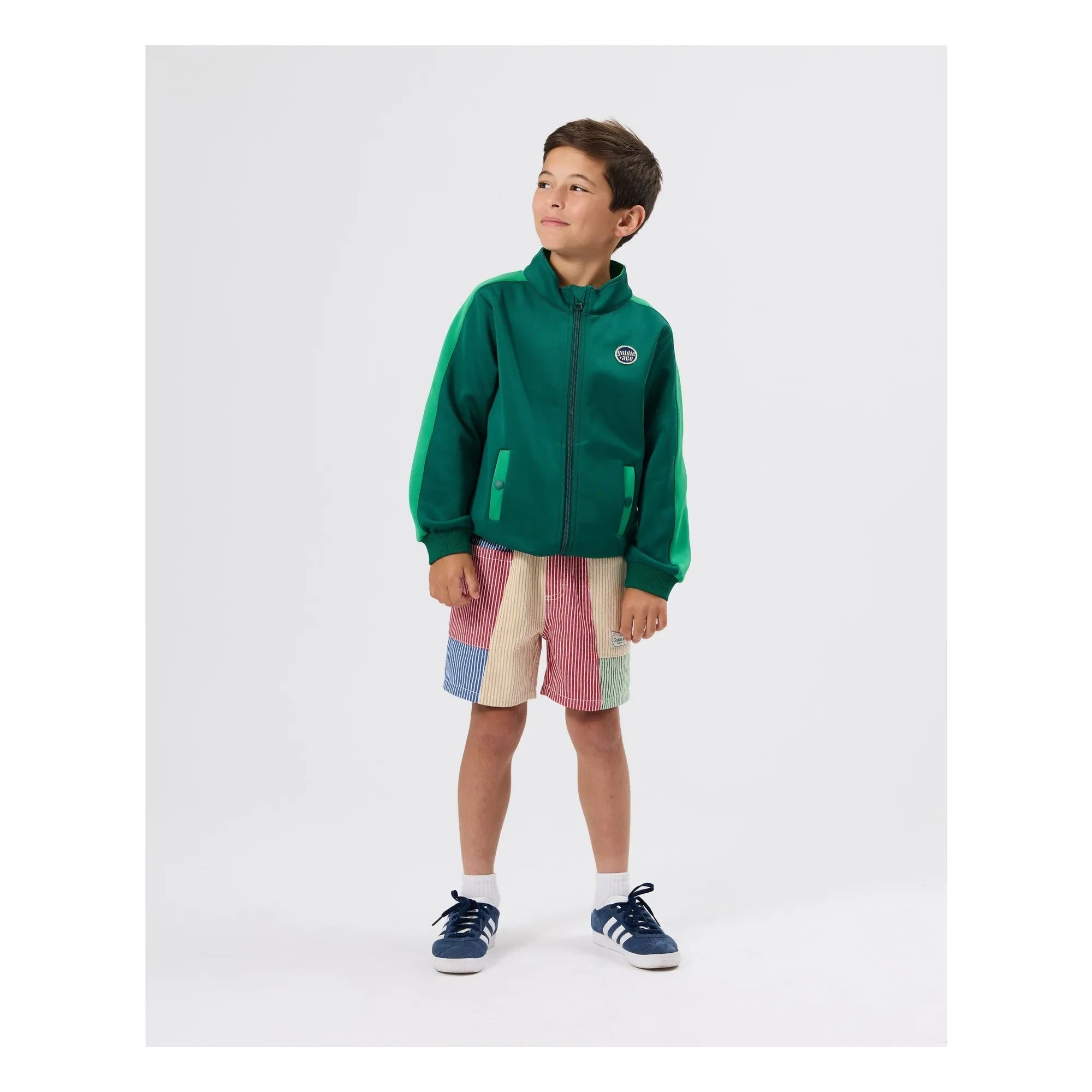 Goldie + Ace - Track Zip Jacket | Green