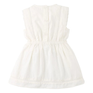 Gingersnaps - Charlee Embroidered Dress | White