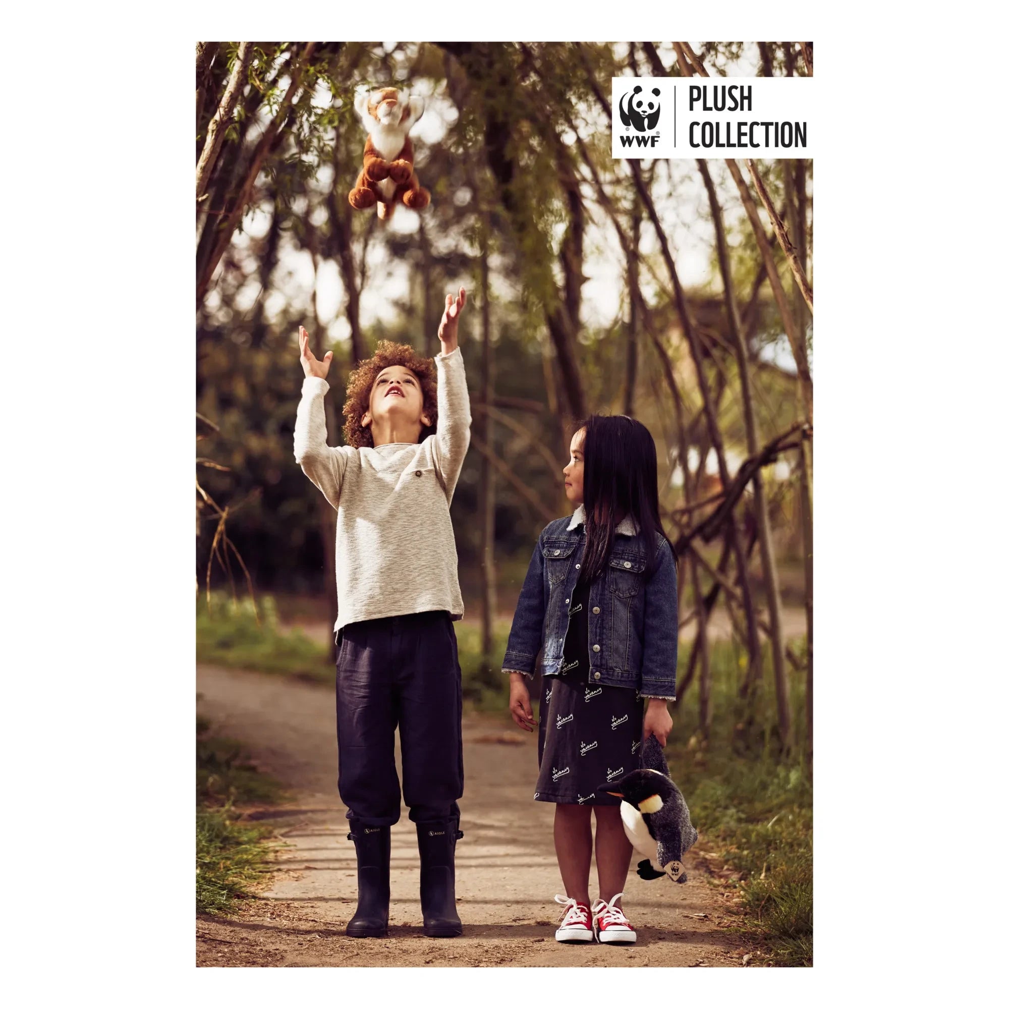 Bon Ton Toys - Eco Tiger Plush | Brown