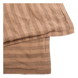Le Monde Sauvage - Sandhills Linen Duvet Cover | Russet