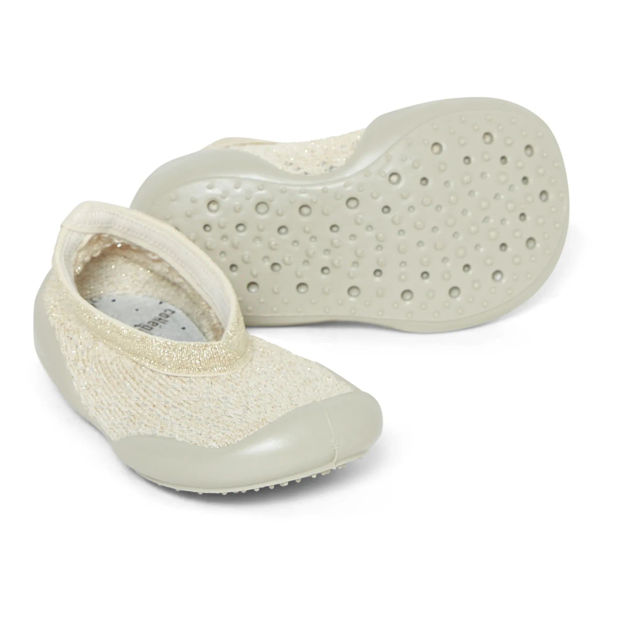 Collégien - Ruffled Ballerina Slippers | Beige