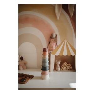 Mushie - Stacking Toy | Multicolor