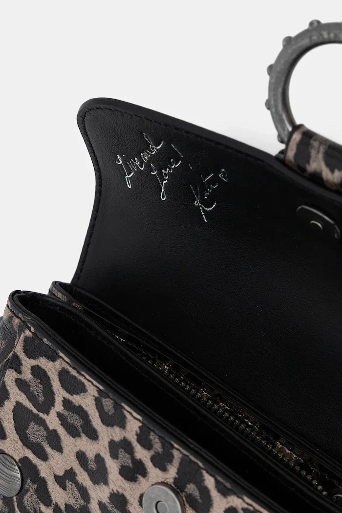 ZADIG&VOLTAIRE KATE WALLET METAL LEO Deri Çanta
