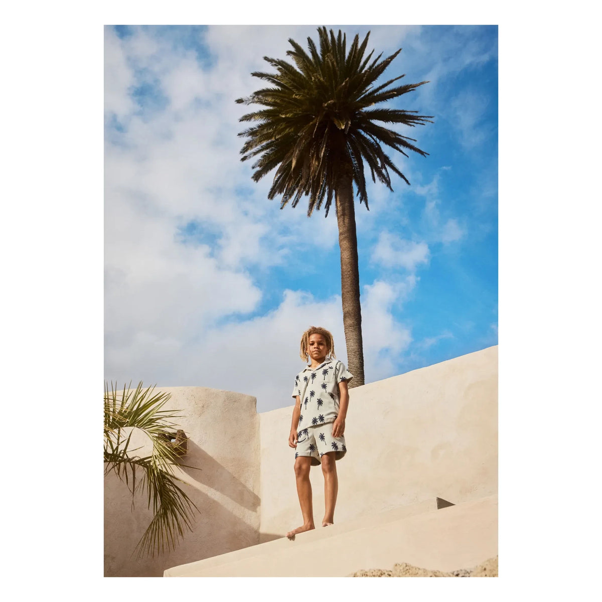 Molo - Abay Palm Terry Shorts | Gray