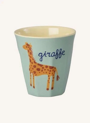 Rice - ABC Melamine Cups - Set of 6 | Light Blue