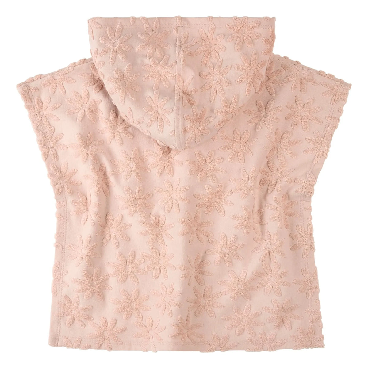 Petit Lem - Organic Cotton Floral Patterned Beach Cover-up | Pink