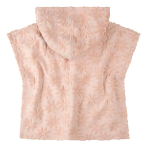 Petit Lem - Organic Cotton Floral Patterned Beach Cover-up | Pink