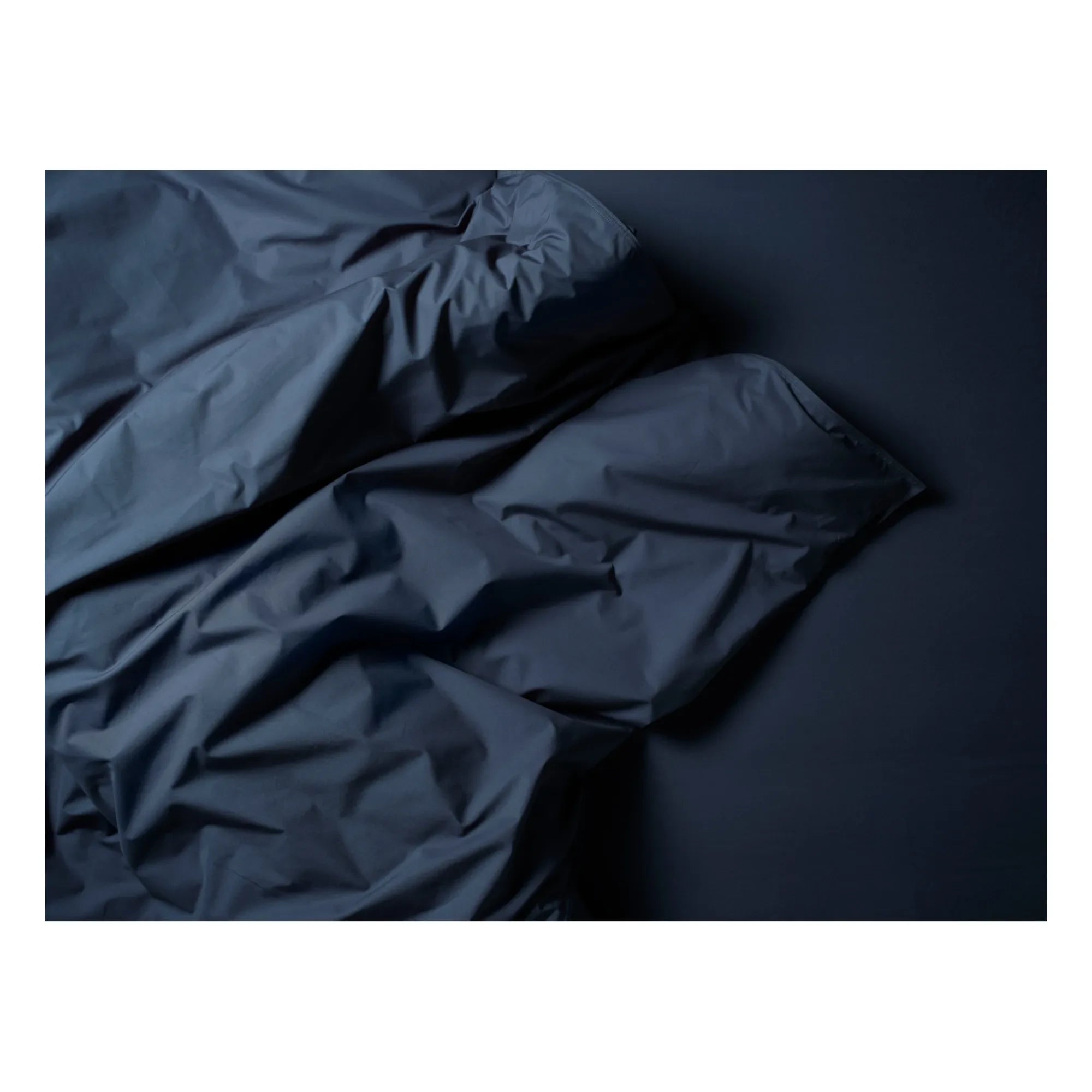 Suite 702 - Organic Percale Duvet Cover | Navy Blue