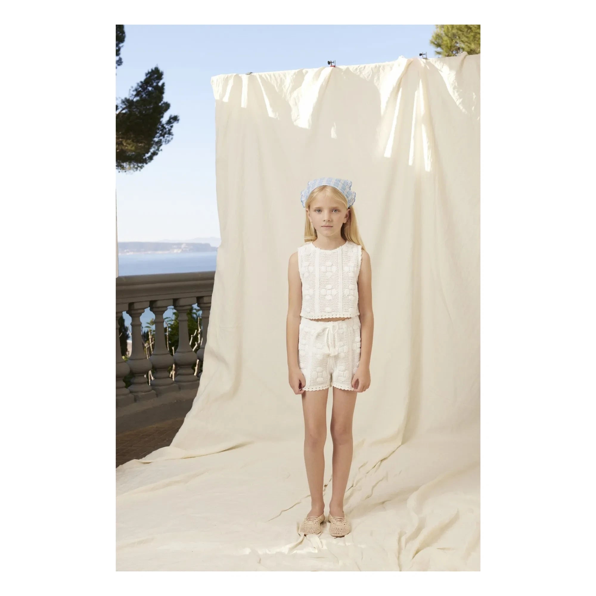 Bebe Organic - Crochet Short Shorts Inez | Ecru