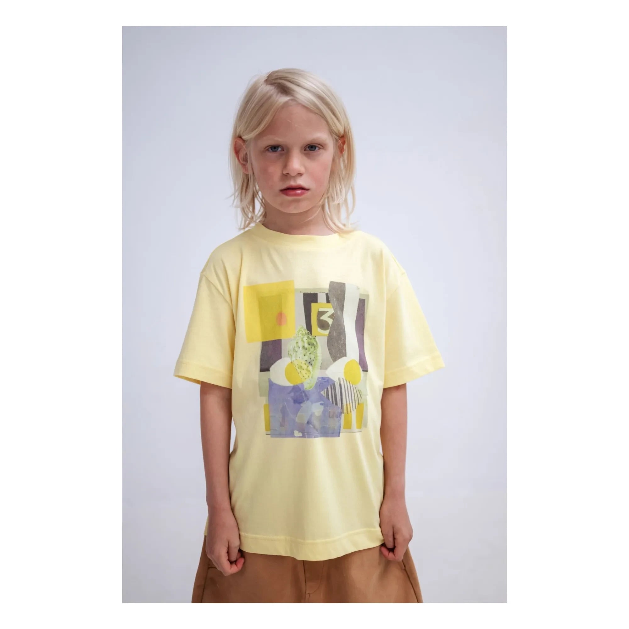 Repose AMS - Art T-Shirt Organic Cotton | Light Yellow