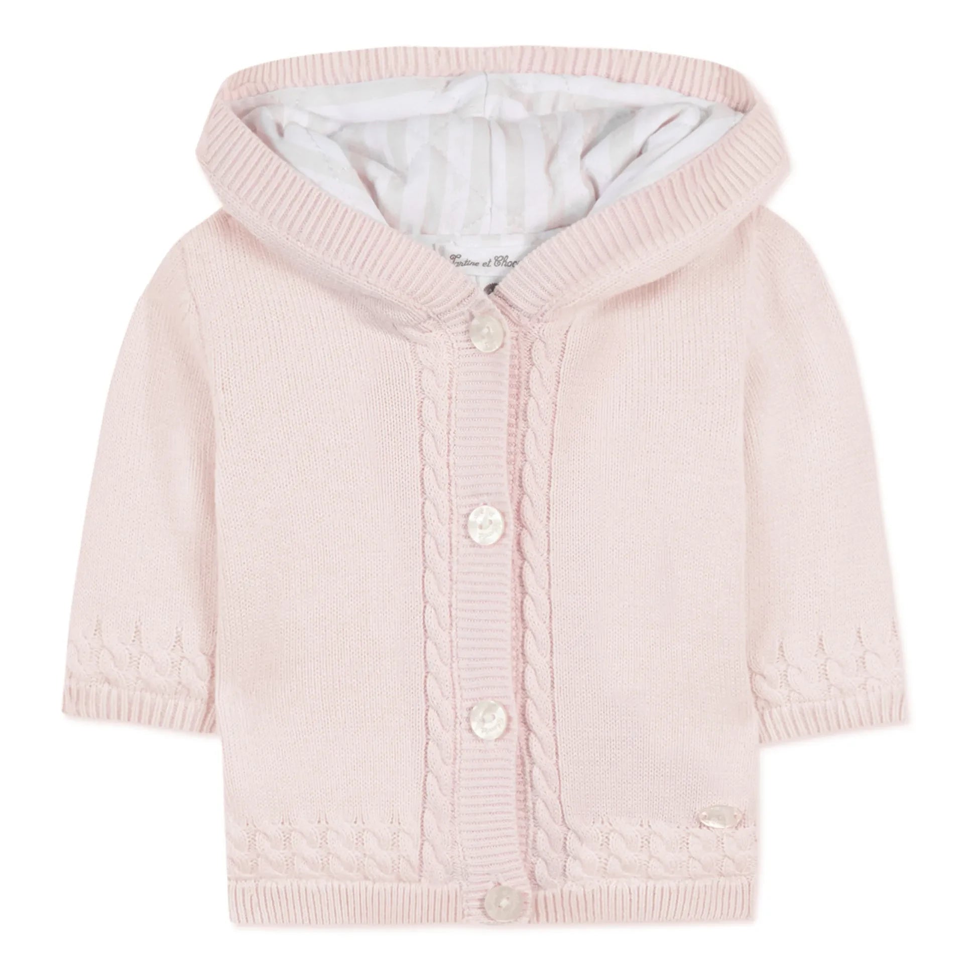 Tartine et Chocolat - Knit Jacket | Light Pink
