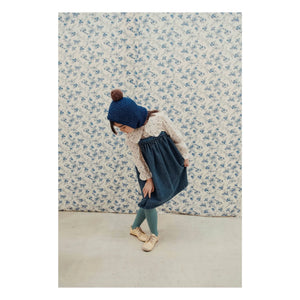 Emile et Ida - Strapless Jean Dress | Blue