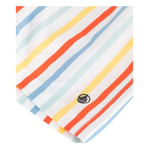 Petit Bateau - Recycled Fiber Striped Swimsuit Shorts | Yellow