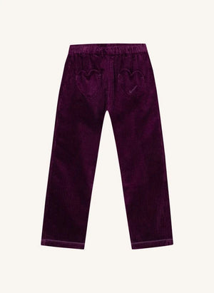 Bonton - Mor Kadife Pantolon | Mor